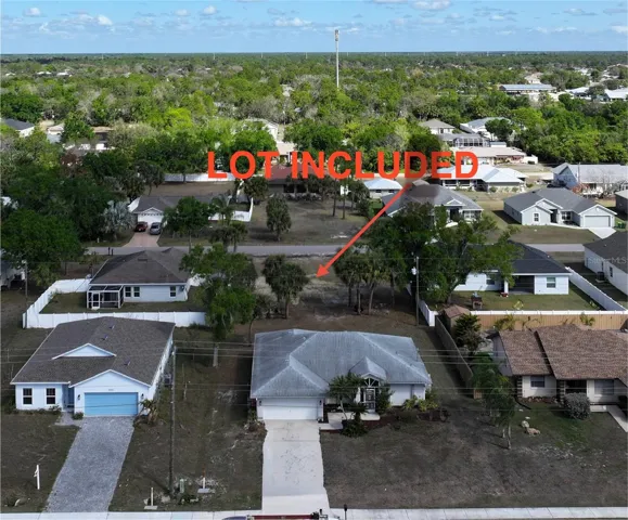showing extra lot