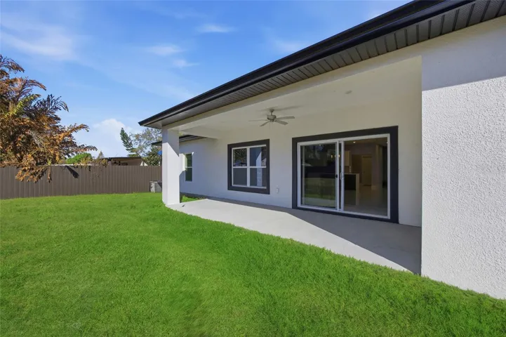 Lawn is virtually staged