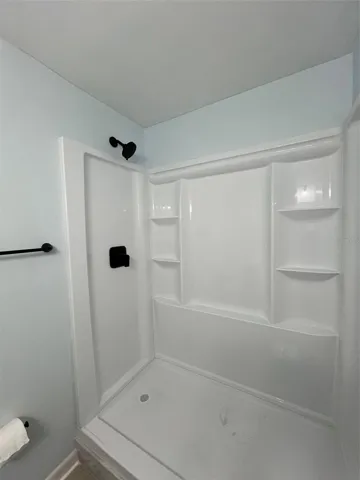 Hallway bathroom