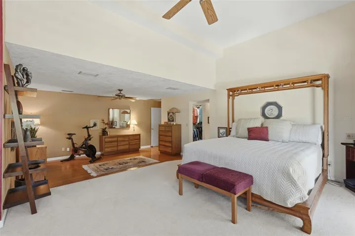 Expansive primary Bedroom