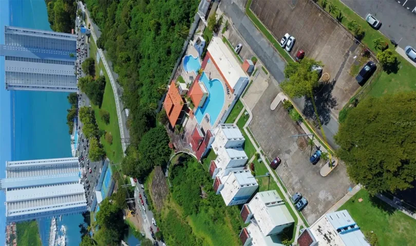 view from drone