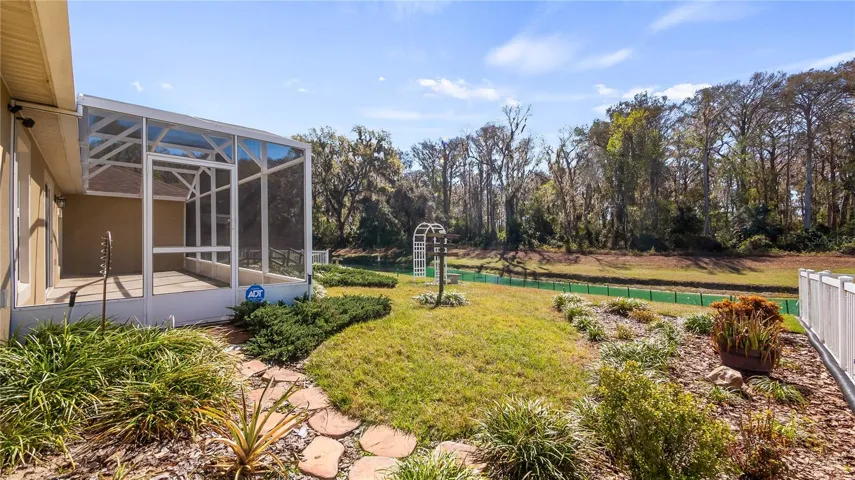 REAR YARD / PATIO / LAKE