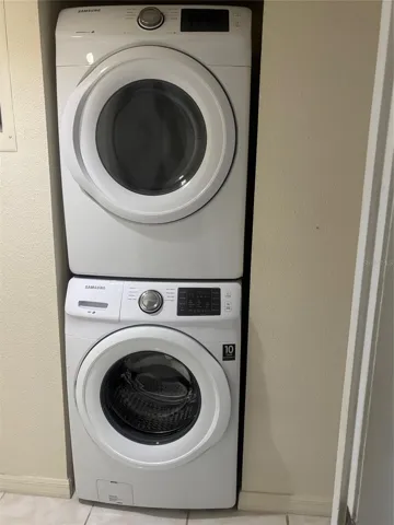 Inside washer and dryer included