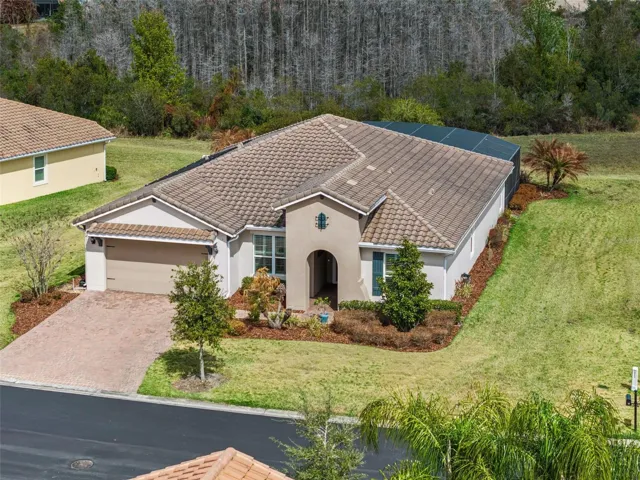 Front of Home w/ Pool on Private Conservation Views!