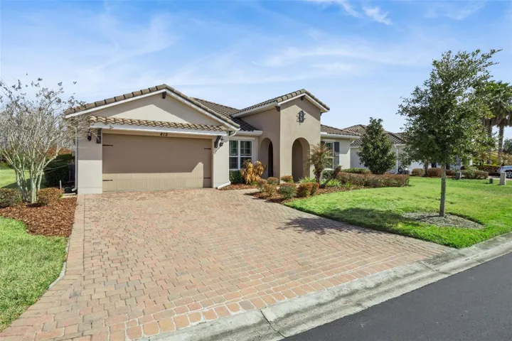 Front of Home w/ Pool on Private Conservation Views!
