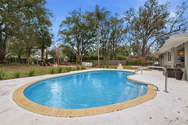 Rear Exterior- Pool