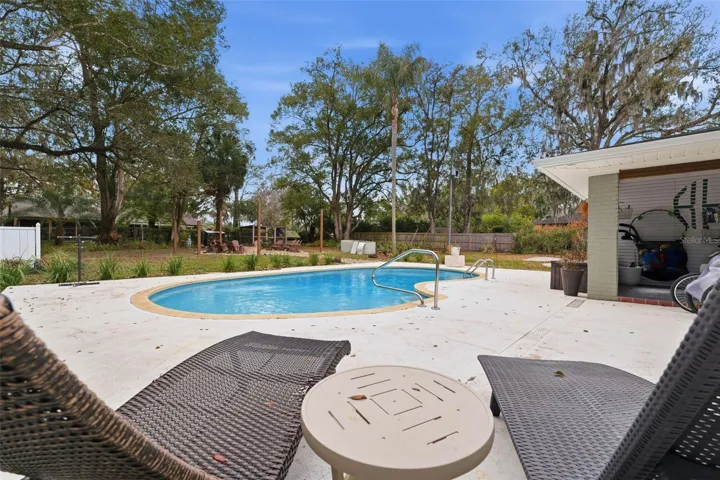 Rear Exterior- Pool
