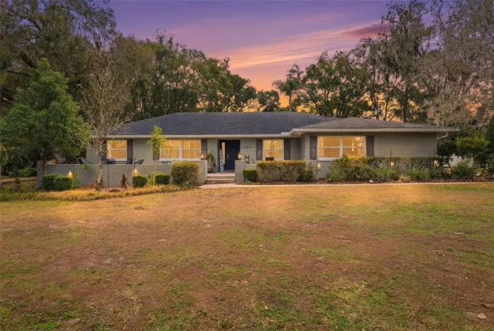 Front Exterior Twilight