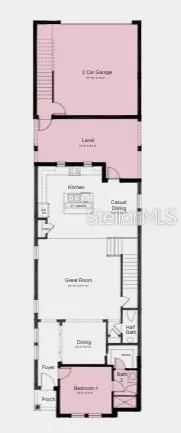 Additional Highlights Include: Game room with wet bar and full bath, bedroom 4 with full bath in place of flex, shower at bath 3, covered extended lanai, and 8' interior doors.