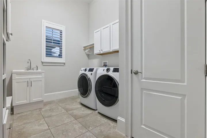 First Floor Laundry Room