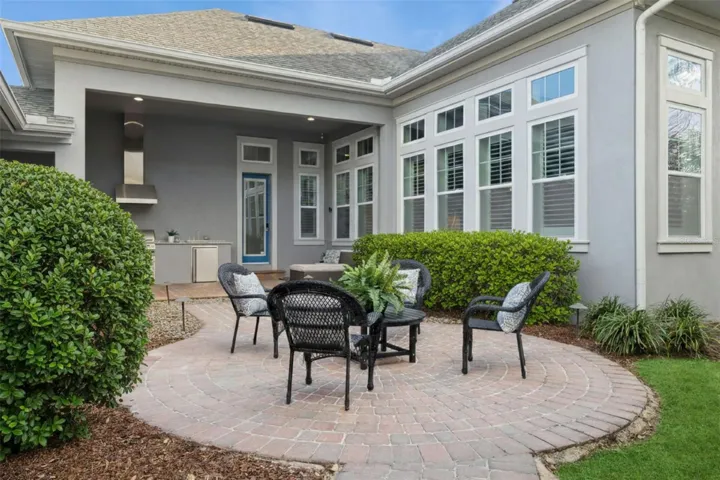 Outdoor paver patio perfect for a conversation area, fire pit or even a pool. SEE AI PHOTO IDEA