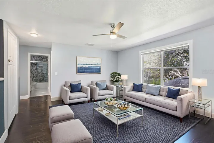 Virtually staged/ First Loft