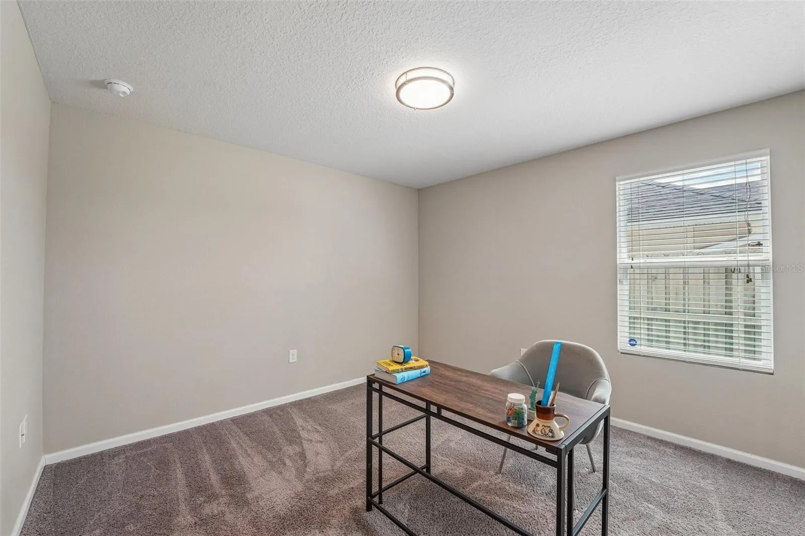 Office/4th bdrm, freshly painted