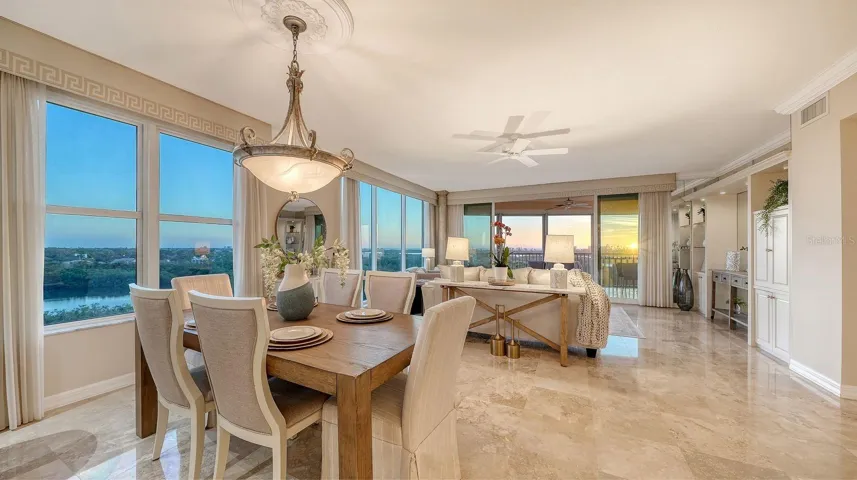 Dining/Living area
