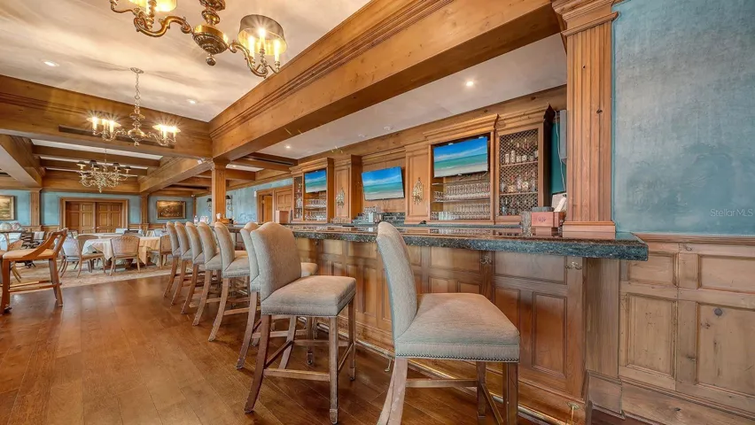 Clubhouse interior