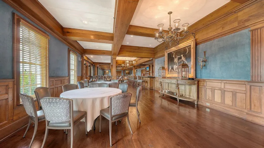 Clubhouse interior