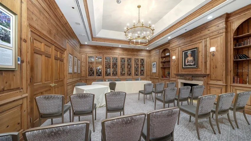 Clubhouse interior