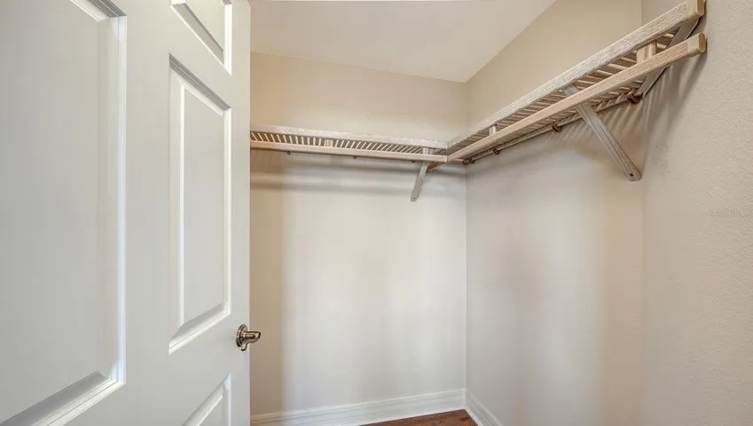 Bedroom 2 walk in closet