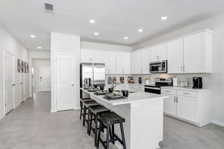 Kitchen with Pantry and Lots of Storage! (photo of model home)