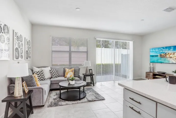 Great Room Great for Entertaining! (photo of model home)