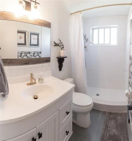 Primary Bath w/ Custom Shower.
