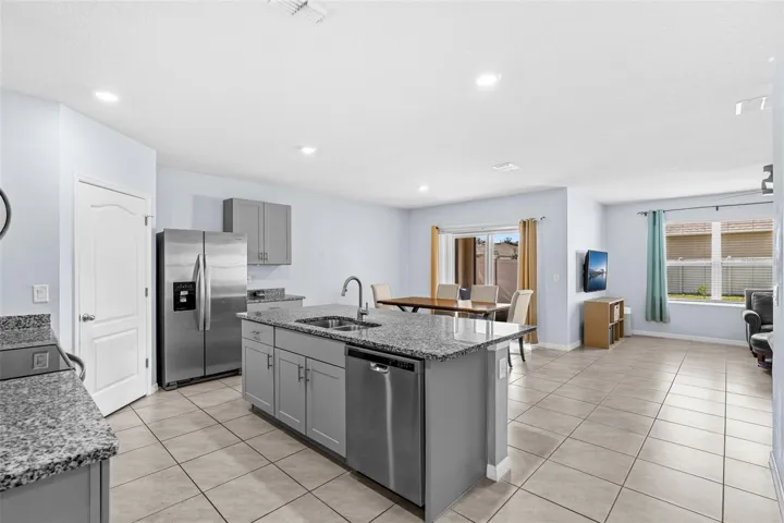 Open concept layout.