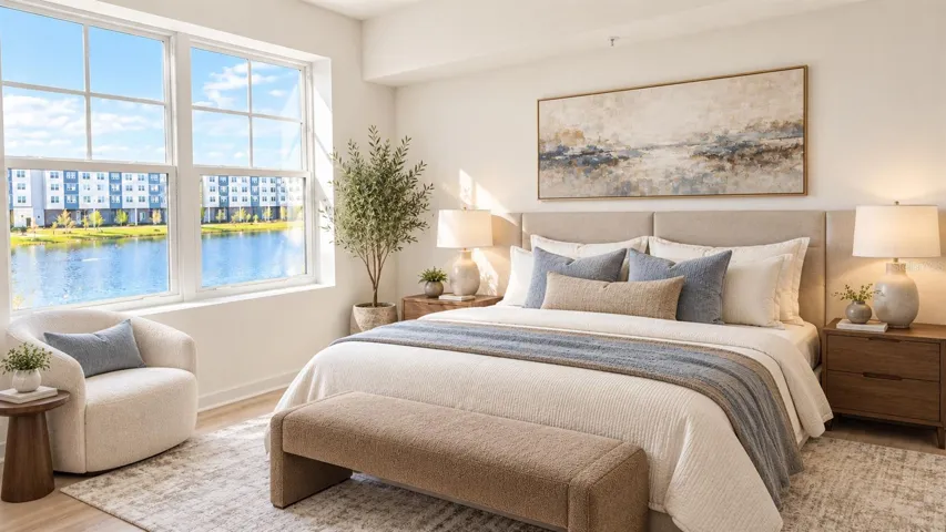 Master Bedroom 3D View
