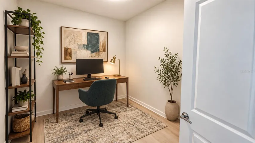 Studio/Den/Office 3D View
