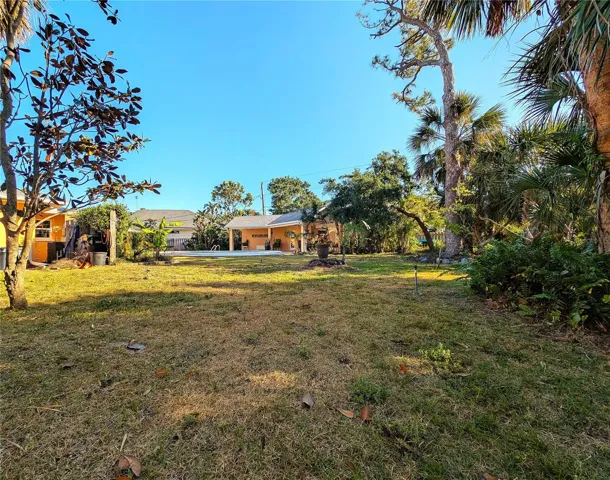 Extra large backyard