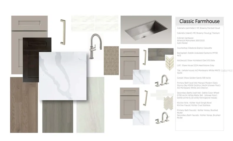 Interior designer selection