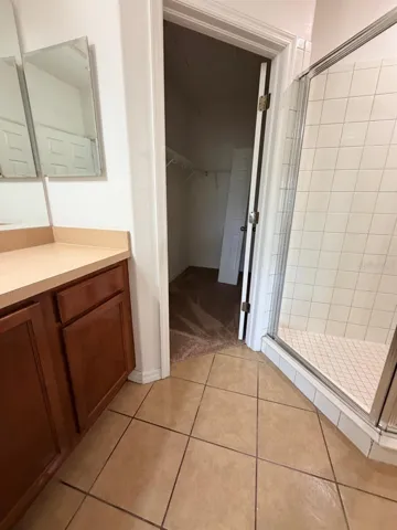 Walk in Closet in Primary Bath