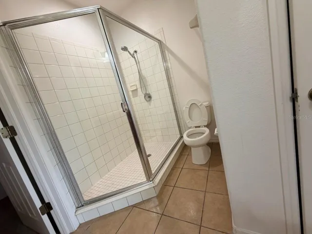 Shower in Primary Bath