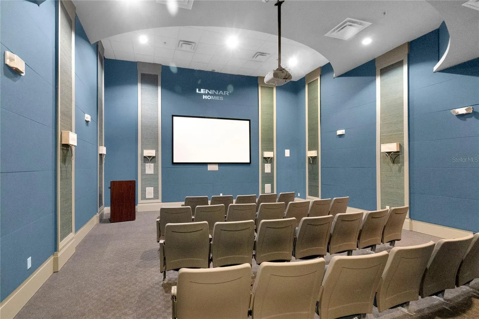 The Oasis Club movie theater