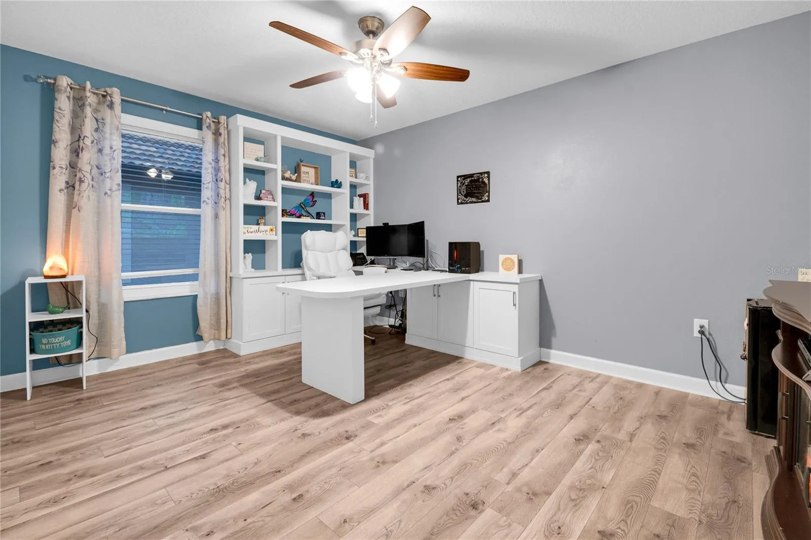 Fifth Bedroom (upstairs) can be left as an office or easily changed back to a bedroom