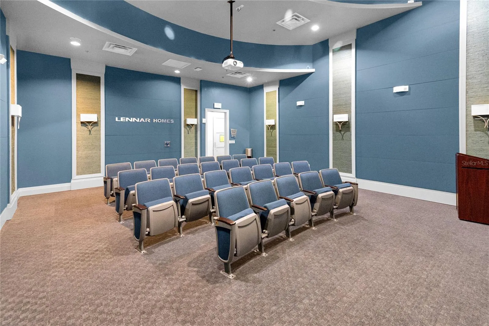 The Oasis Club movie theater