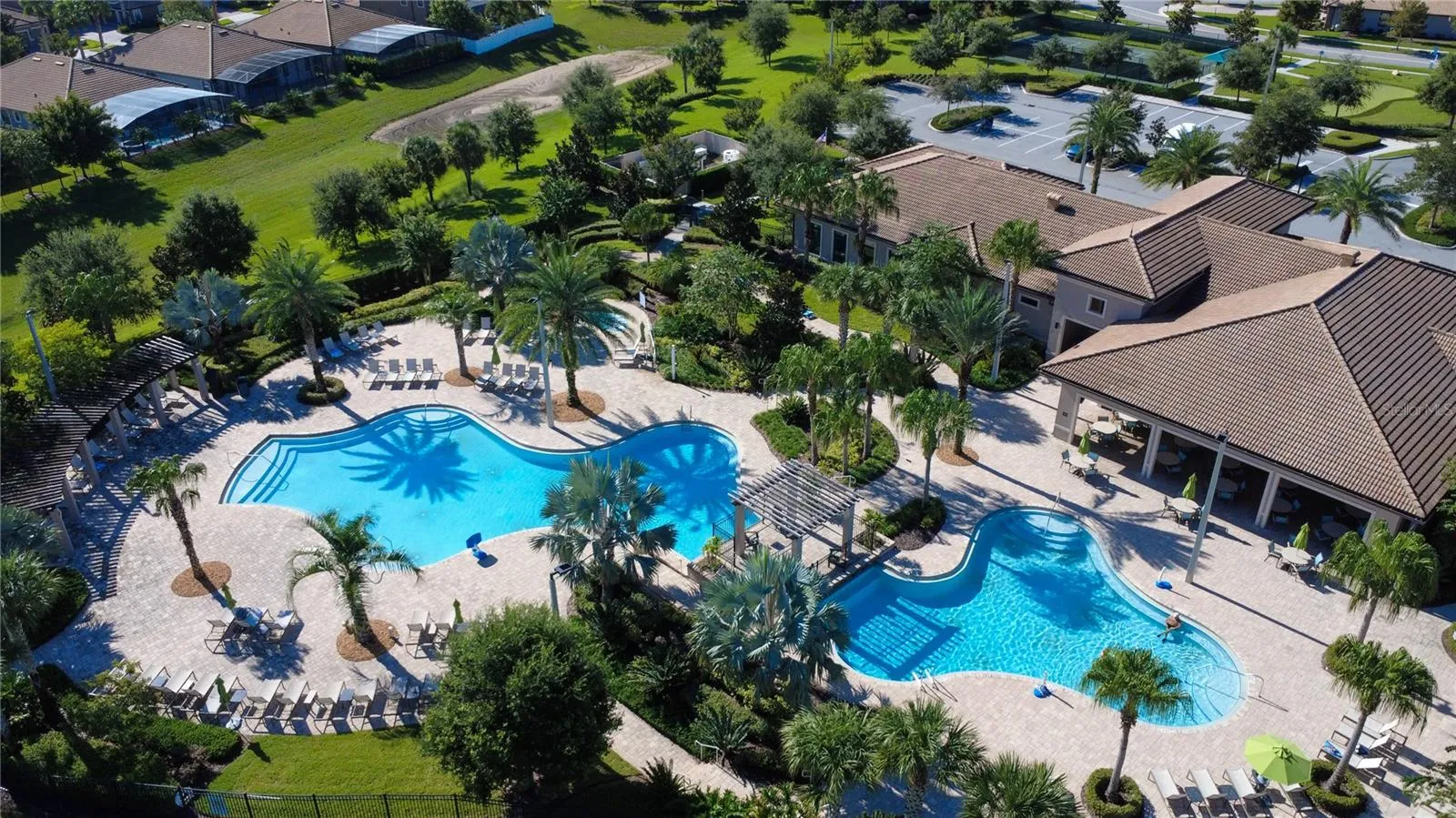 The Plaza - exclusive clubhouse, pools, sauna, gym, restaurant, and bar for owners in the County Club
