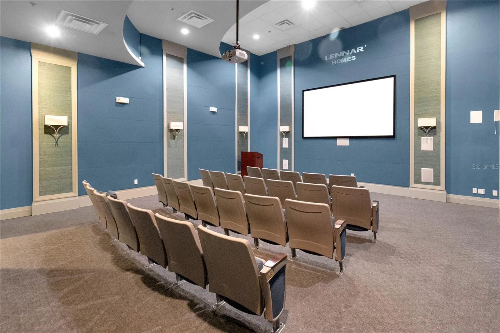 The Oasis Club movie theater