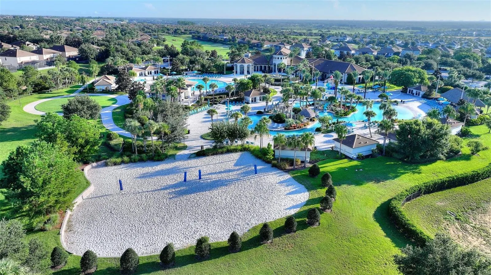 Oasis Club beach volleyball courts