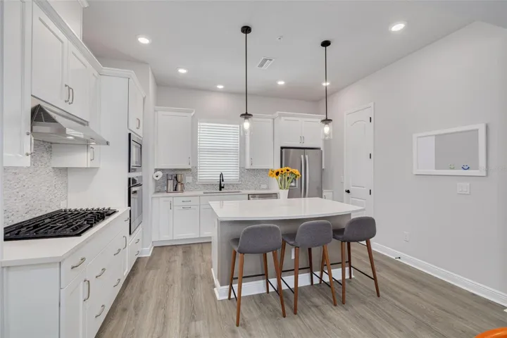 Open concept kitchen