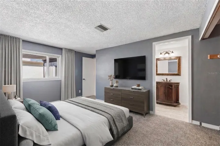 Staged Primary Bedroom