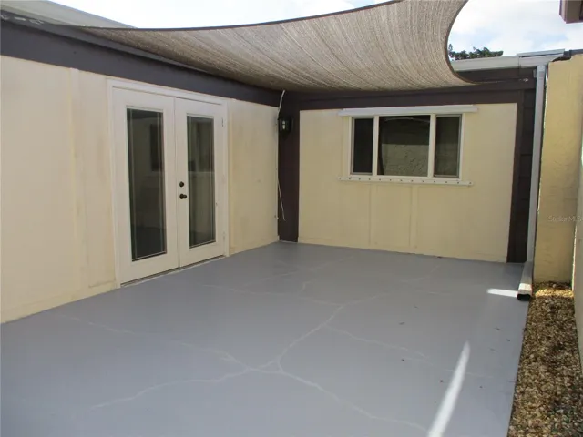 Rear Patio