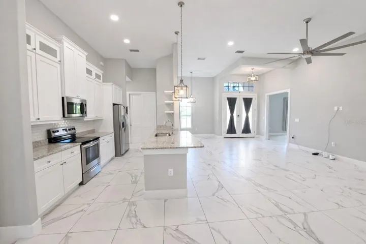 kitchen living combo