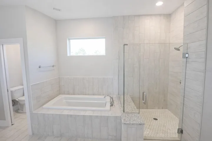 primary bath and shower