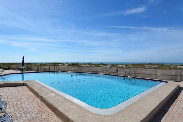 Pool area that is currently under renovation...