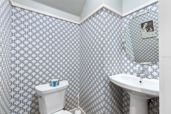 1st floor powder bath