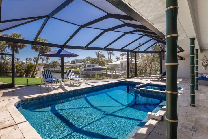 Hurricane Rated Pool Cage.