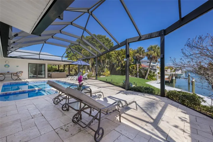 Large Pool Deck and more great views to the bay.