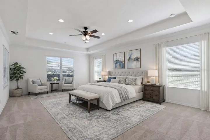 Virtual Staging for Primary Bedroom
