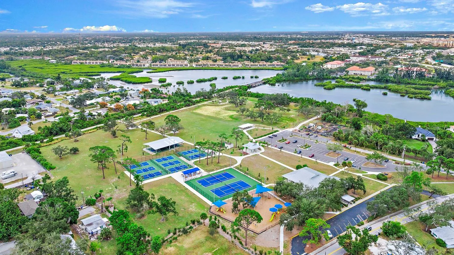 Nearby Nokomis Park and Legacy Bike Trail