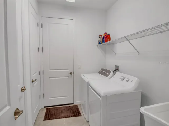 Landry room includes Laundry tub!